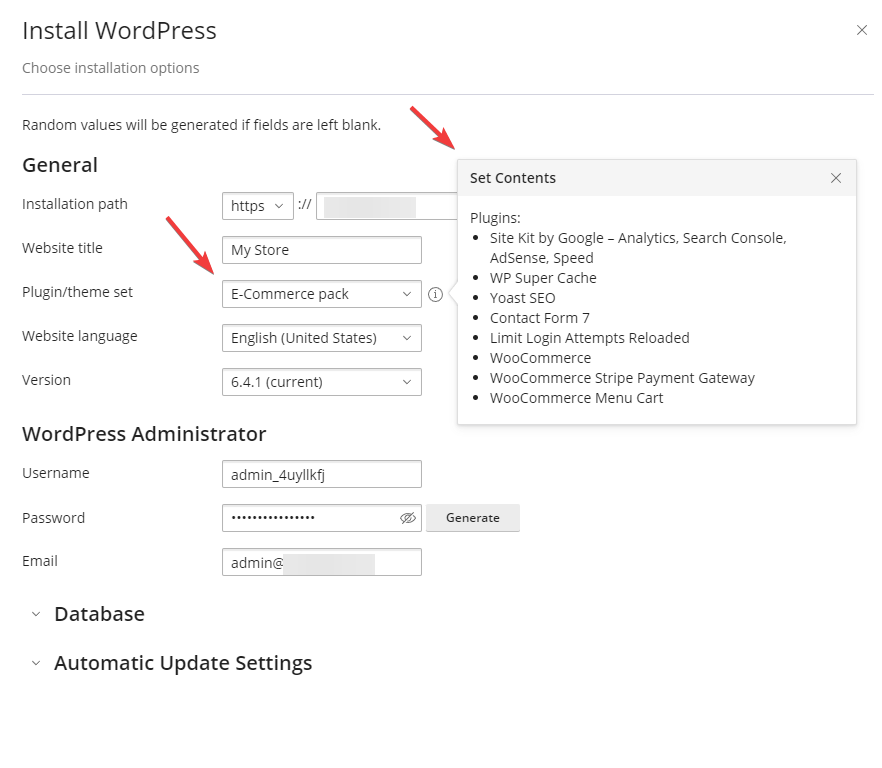 install woocommerce