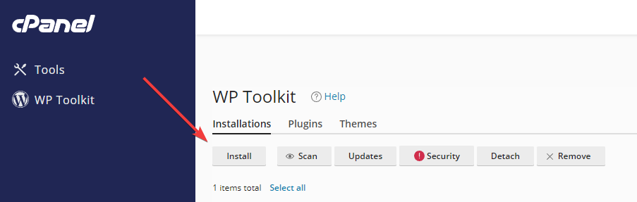 install wordpress