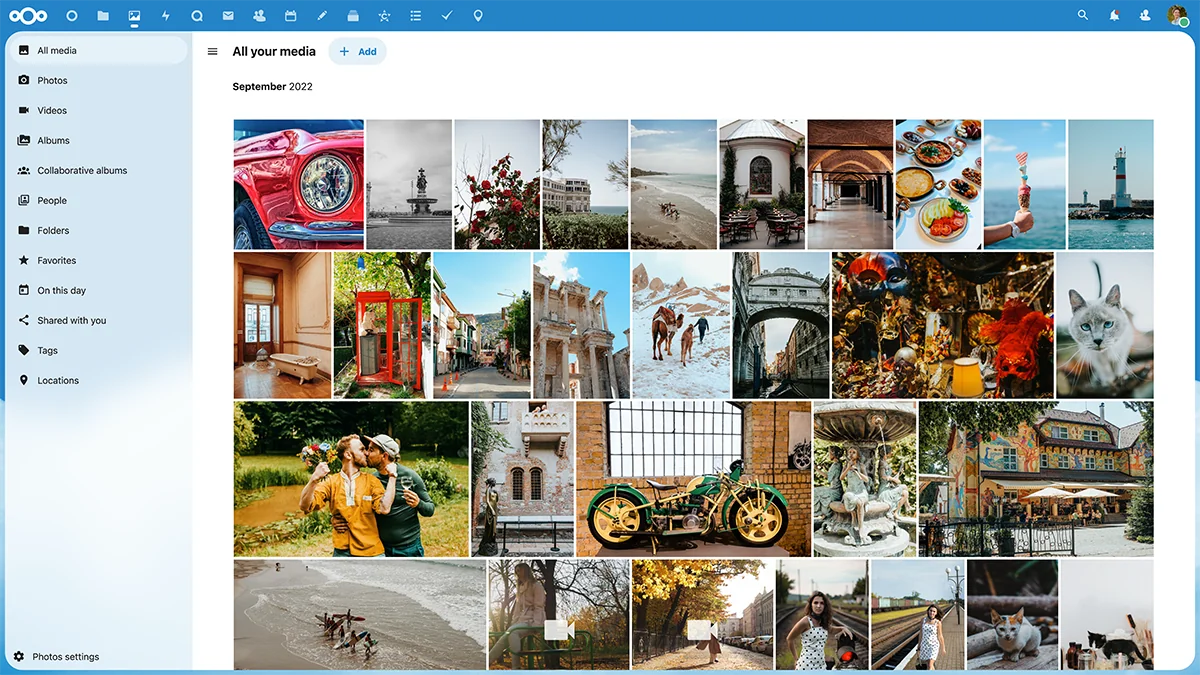 nextcloud photos